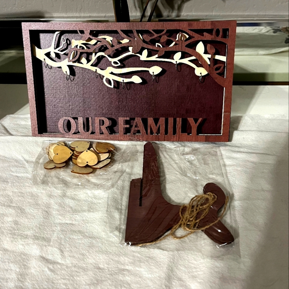 Etsy Wooden Family Tree Wall Art Brand New ... Beautiful